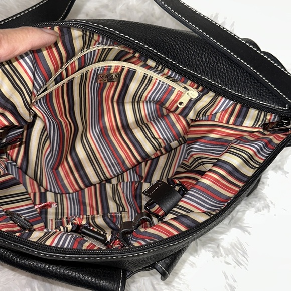 Max New York Black Leather Hobo Bag - Picture 9 of 12